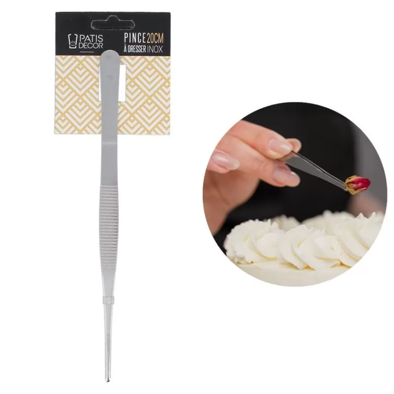 Cerf Dellier Pince A Dresser Droite Inox 20 Cm Patisdecor Hot