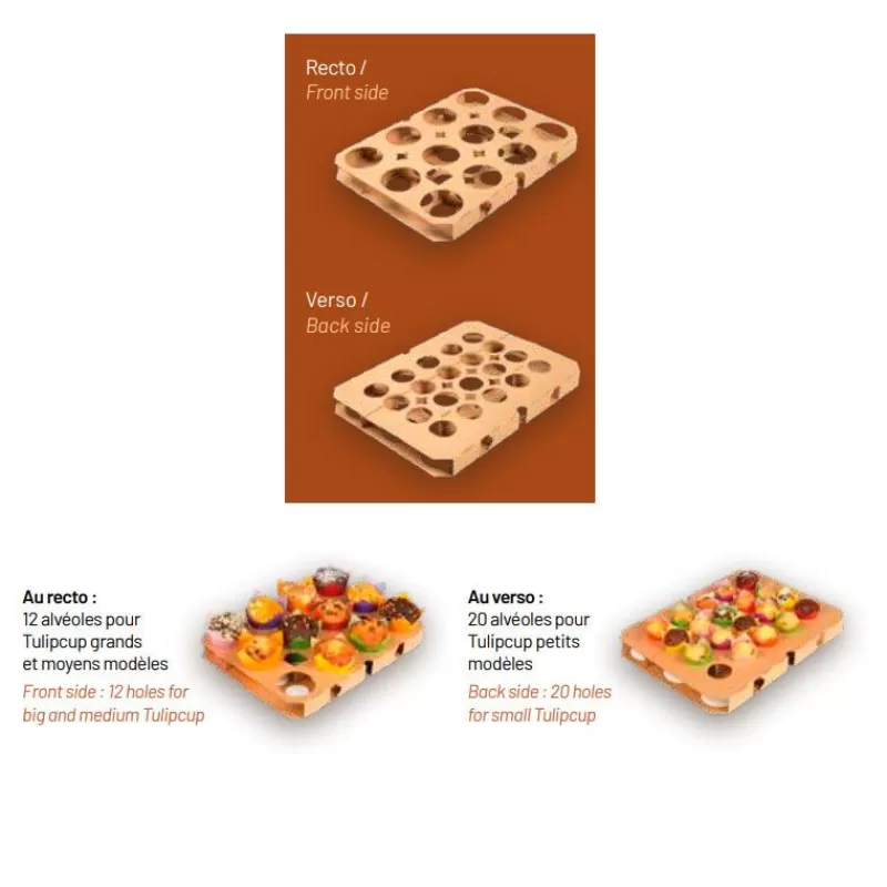 Cerf Dellier Plaque De Cuisson Pour Tulipcup (X5)