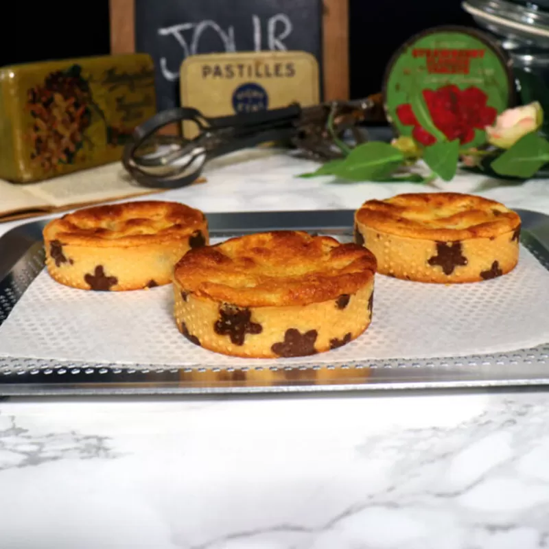 Cerf Dellier Plaque Patisserie Perforee Alu 20 X 30 Cm Patisdecor