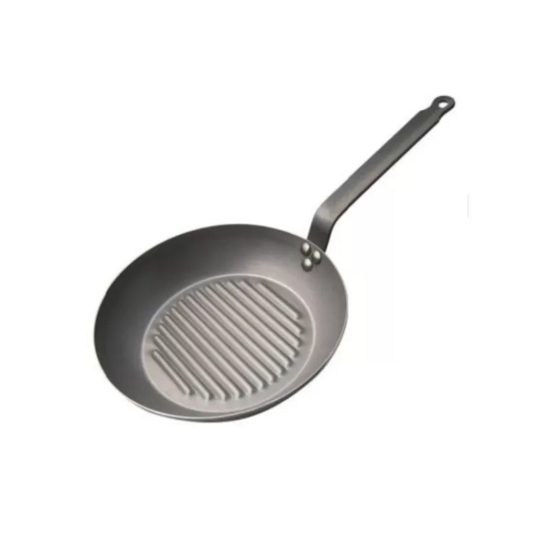 Cerf Dellier Poele Grill Ronde Carbone Plus De Buyer 26 Cm Cheap
