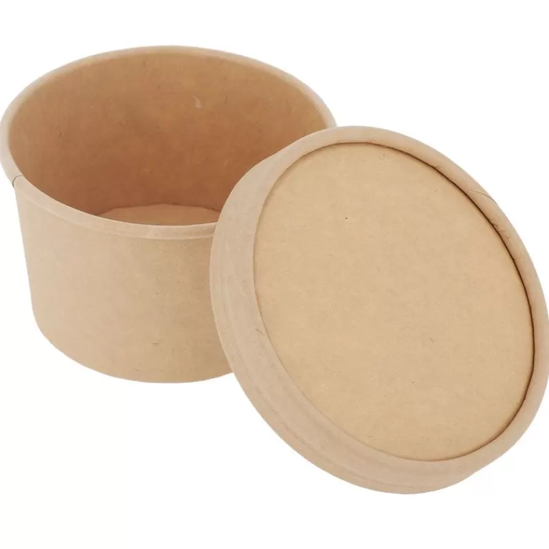 Cerf Dellier Pot A Glace 200 Ml Et Couvercle Patisdecor (X 8) Online