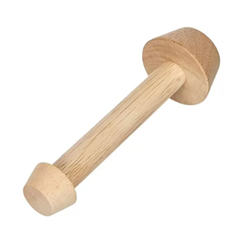 Cerf Dellier Poussoir A Tartelettes En Bois