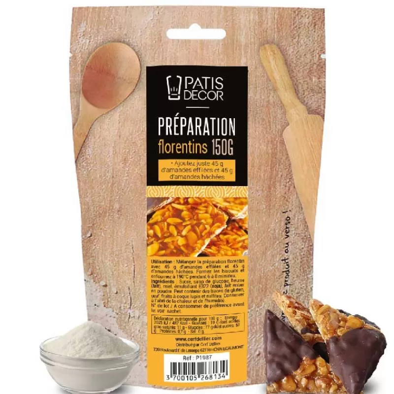 Cerf Dellier Preparation Pour Florentins Patisdecor 150 G