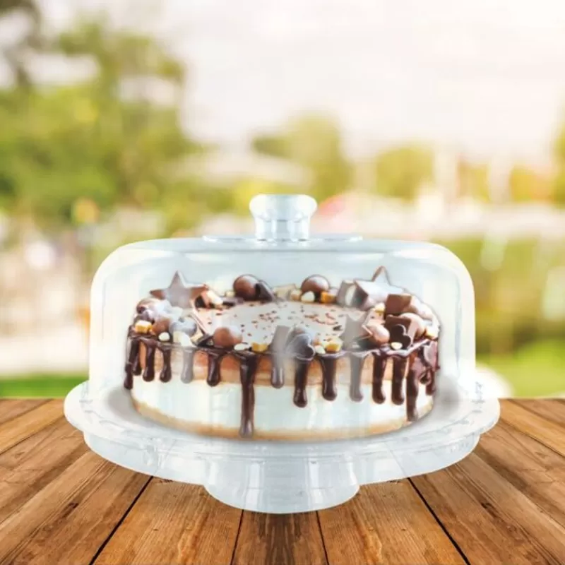 Cerf Dellier Presentoir Cloche A Gateau Sur Pied 28 Cm Hot