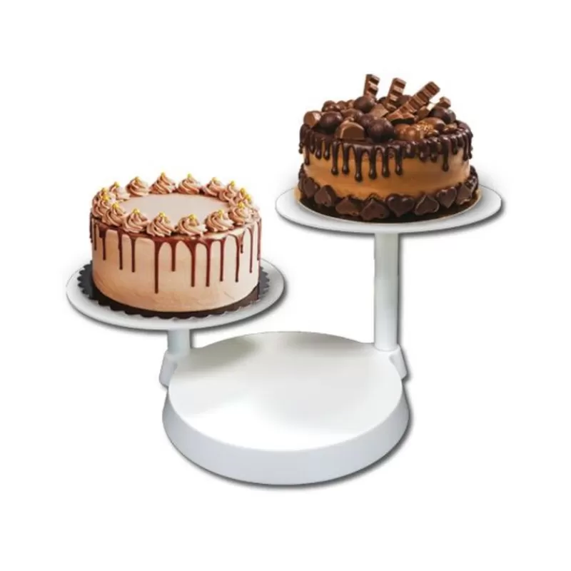 Cerf Dellier Presentoir Gâteaux 2 Etages Fashion