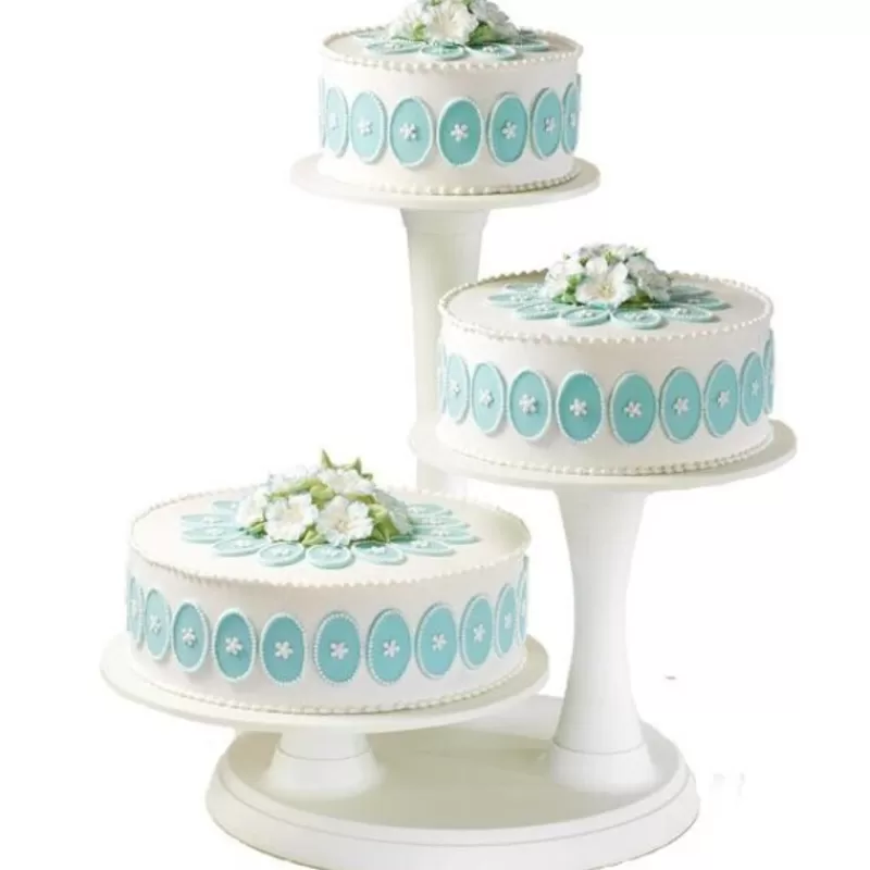 Cerf Dellier Presentoir Gâteaux 3 Etages Wilton Cheap