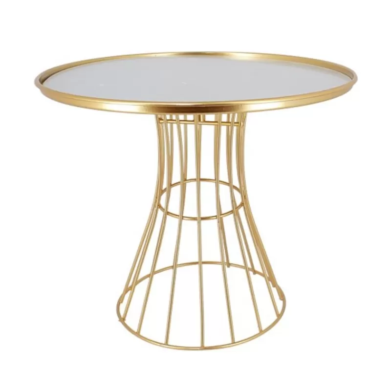 Cerf Dellier Presentoir Gâteaux Miroir Dore Patisdecor 25 Cm Outlet