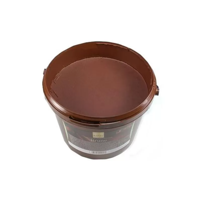 Cerf Dellier Pâte À Glacer Brune Barry 5 Kg