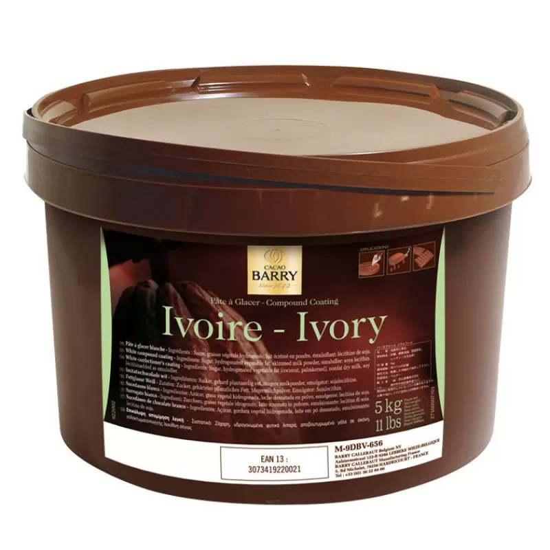 Cerf Dellier Pâte À Glacer Ivoire Barry 5 Kg