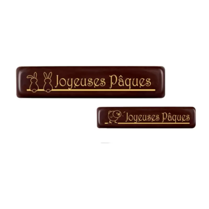 Cerf Dellier Rectangle Chocolat Joyeuses Pâques Assortis (X132) Shop