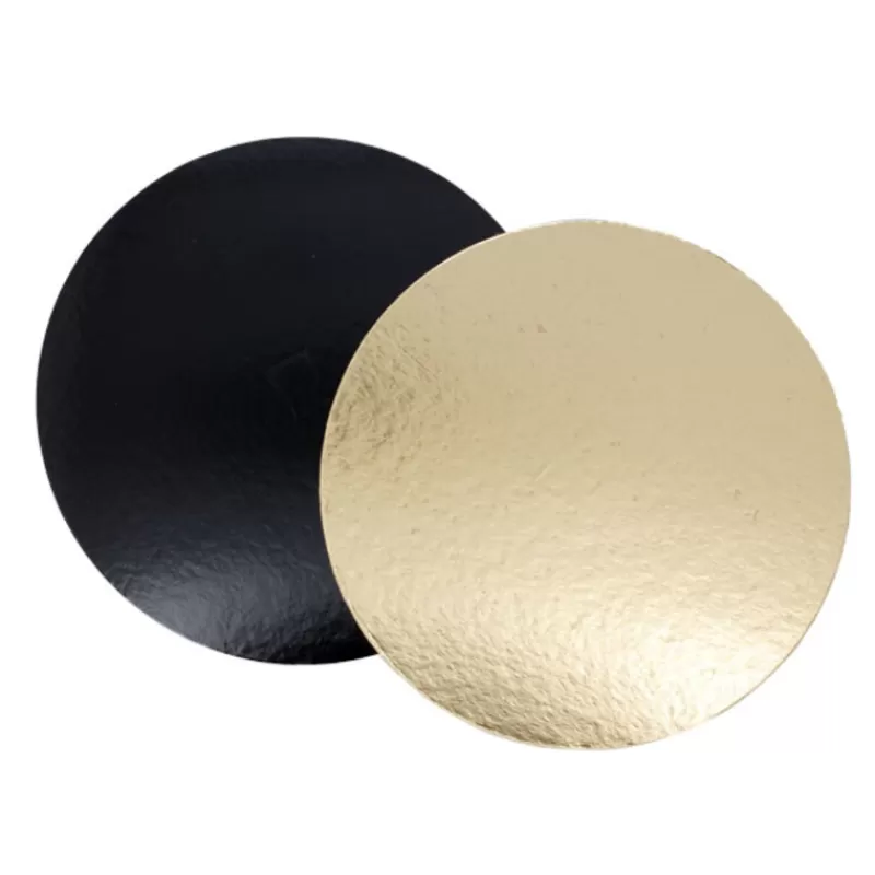 Cerf Dellier Rond Carton Or / Noir (X 100) Best Sale