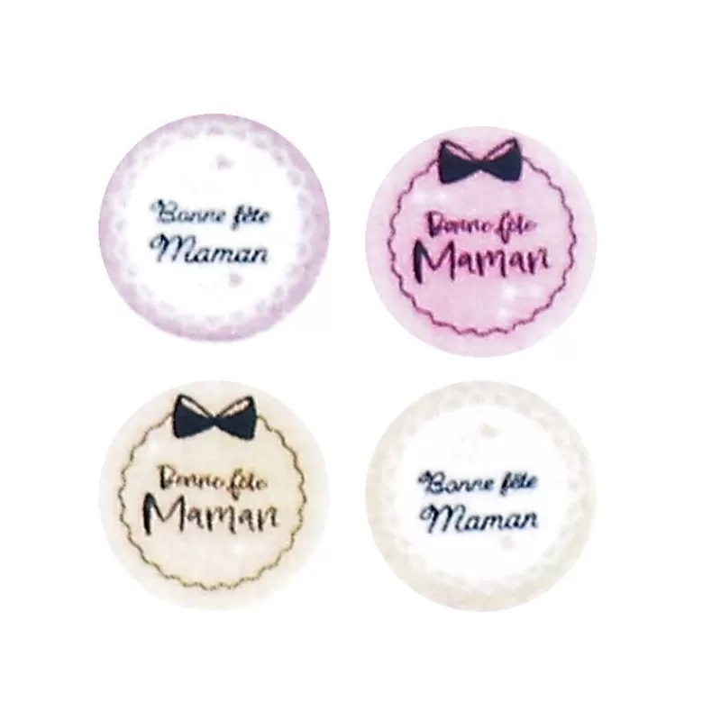 Cerf Dellier Ronds Chocolat Bonne Fete Maman Assortis (X 40) Clearance