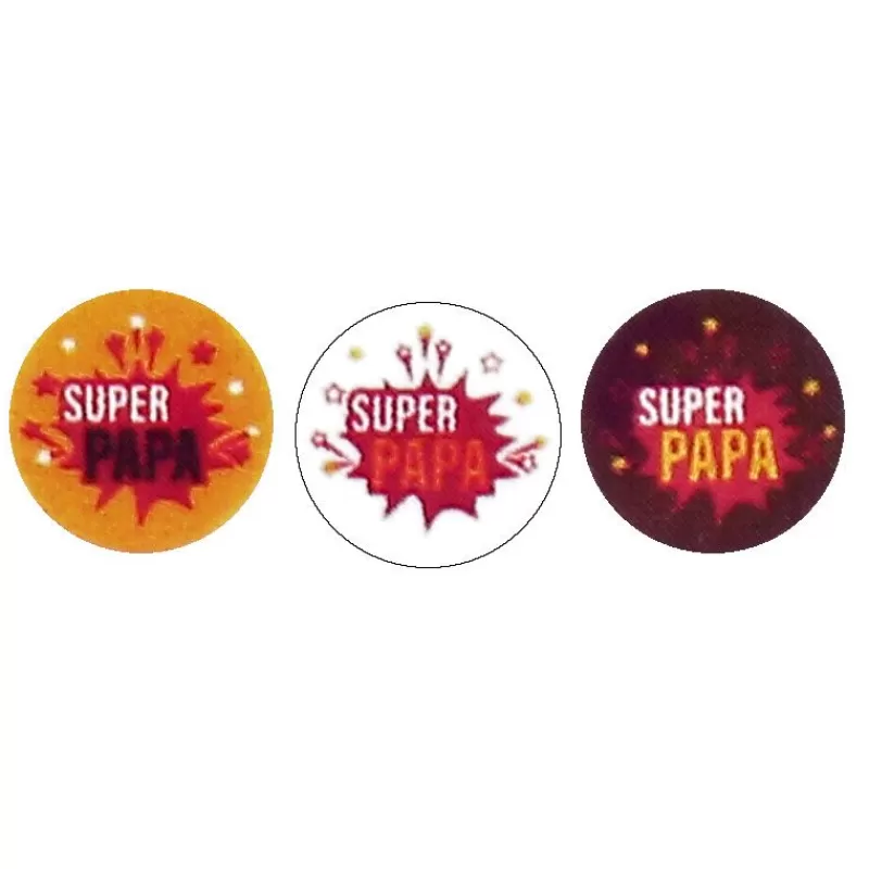Cerf Dellier Ronds Chocolat Super Papa / Super Heros Assortis (X40) Sale
