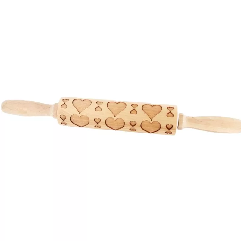 Cerf Dellier Rouleau Empreintes Coeurs