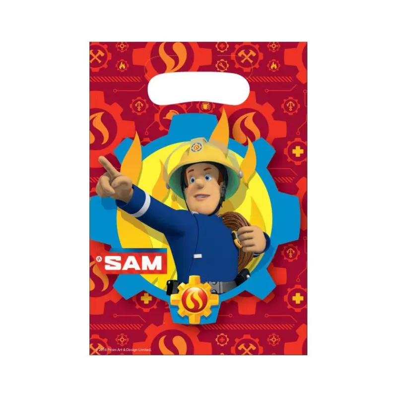 Cerf Dellier Sac À Confiseries Sam Le Pompier (X8) Cheap