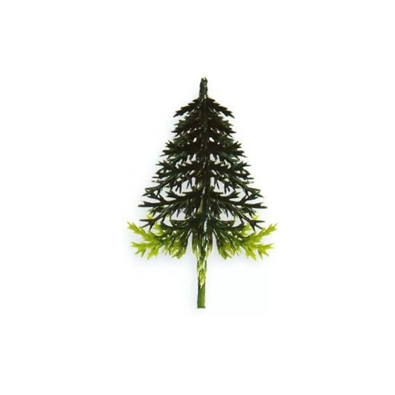 Cerf Dellier Sapin Vert 2 Tons Sur Pique (X100) Flash Sale