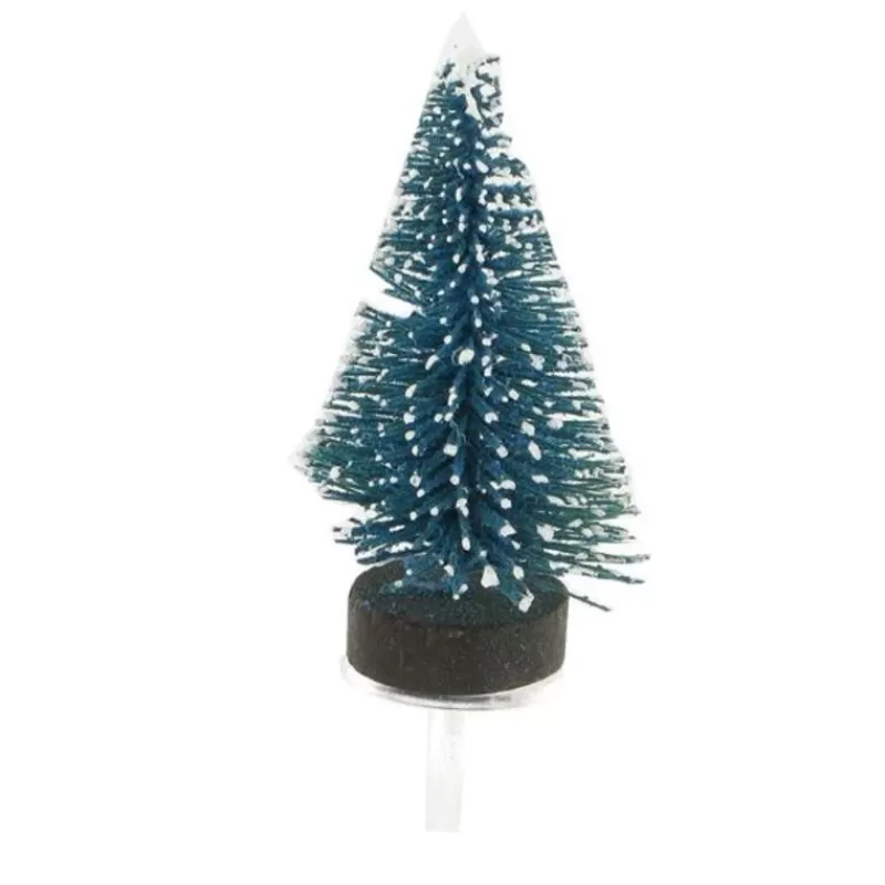 Cerf Dellier Sapins Bleu Neige Sur Pique (X30) Store