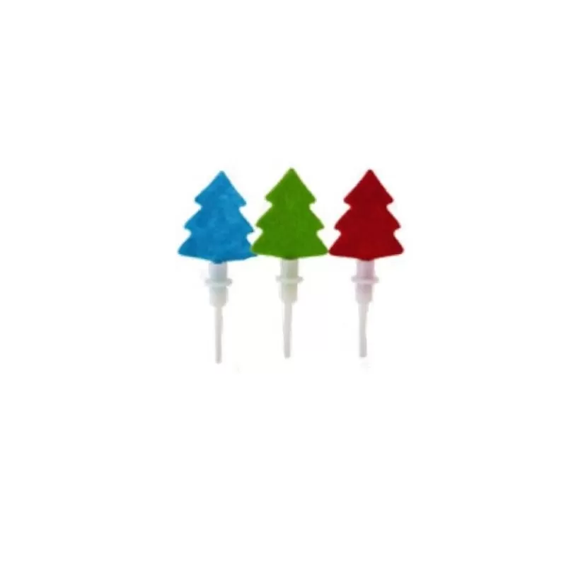 Cerf Dellier Sapins En Feutrine Assortis (X72) Discount