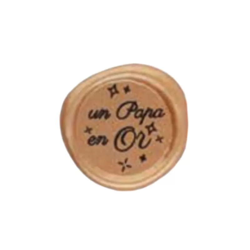 Cerf Dellier Sceau En Chocolat Un Papa En Or (X 66) Clearance