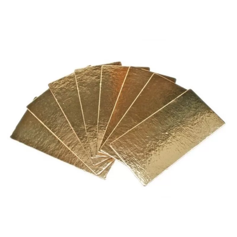 Cerf Dellier Semelles A Bûche Or 29 X 10 Cm Patisdecor (X5) Flash Sale