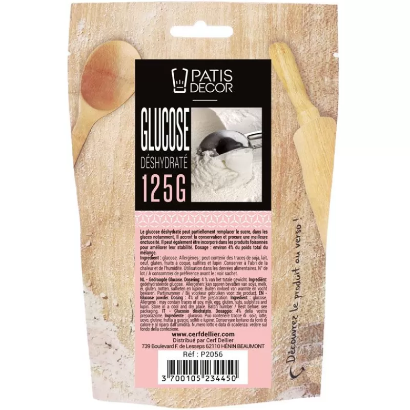 Cerf Dellier Sirop De Glucose Deshydrate Patisdecor 125 G