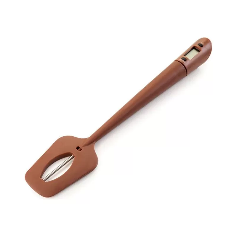 Cerf Dellier Spatule Thermomètre Silicone