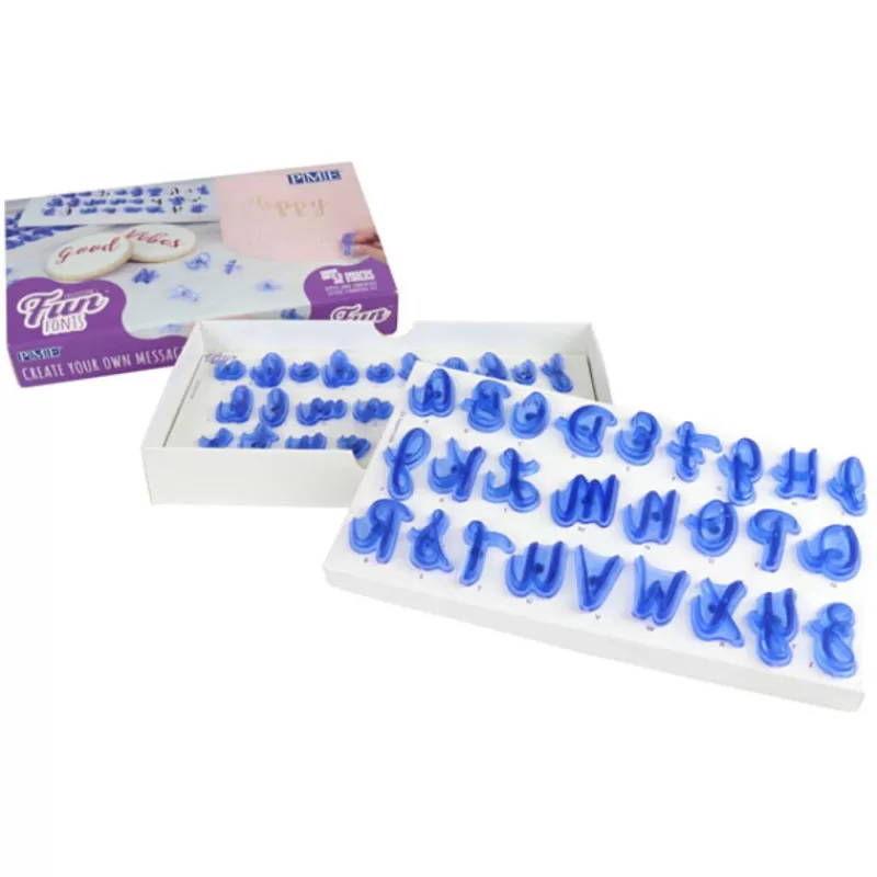 Cerf Dellier Tampons Embosseurs Alphabet Fun Fonts Pme (X52) Best